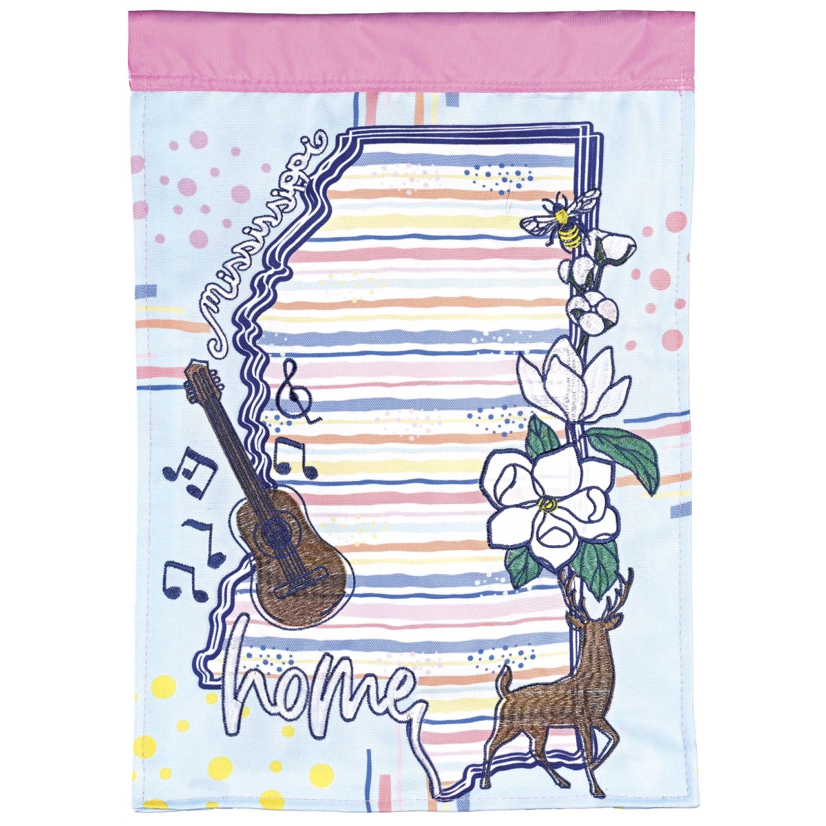 M012091 Flag Mississippi Icons 13x18