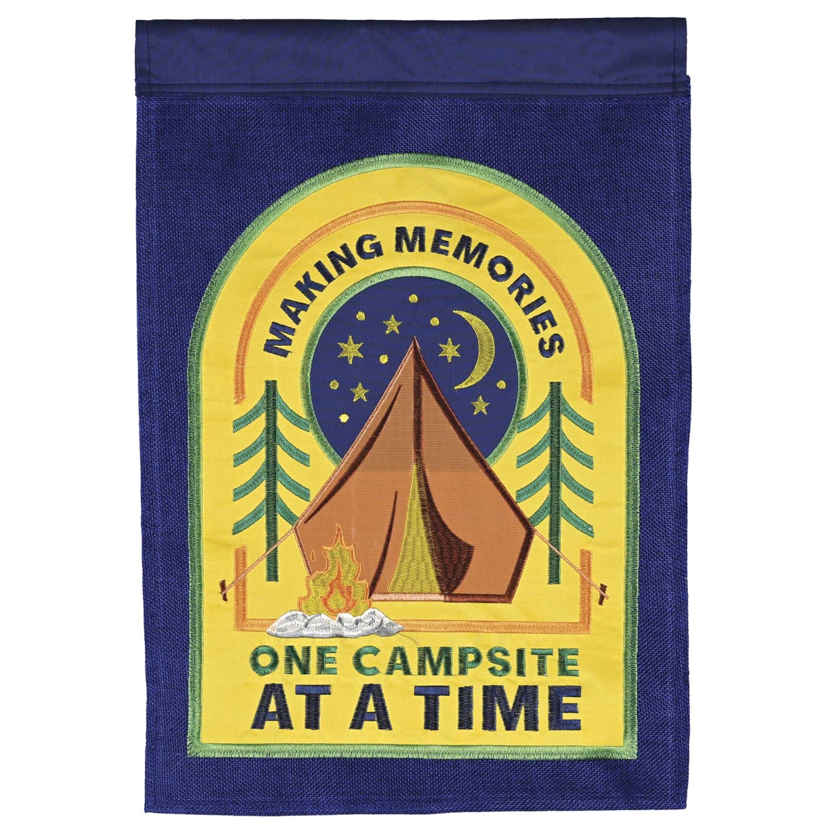 M012055 Flag Making Memories One Campsite 13x18