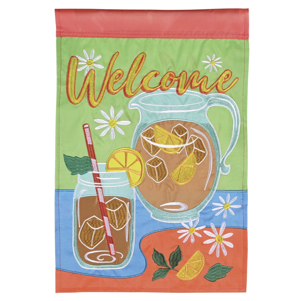 M012053 Flag Sweet Tea Southern Welcome 13x18