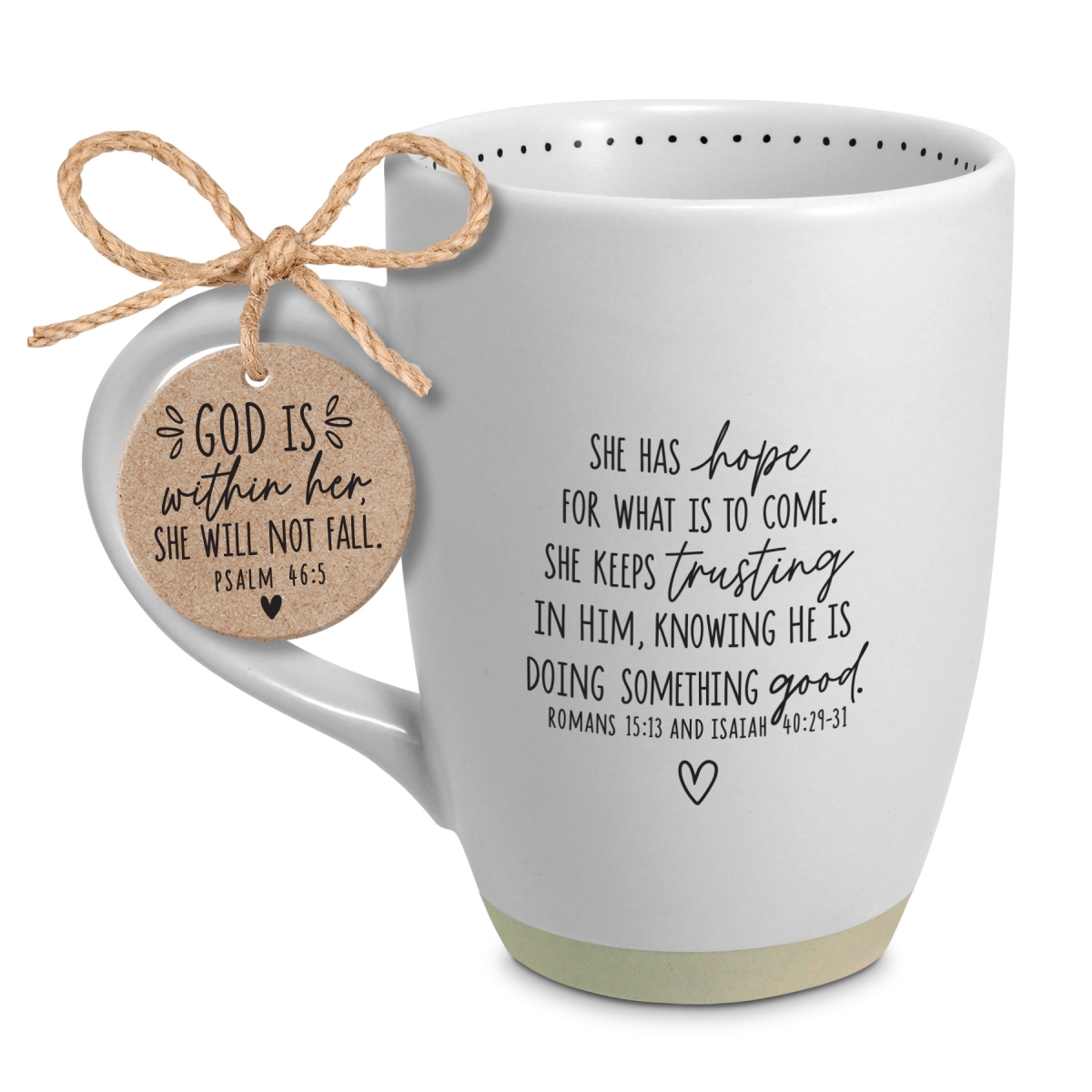 Picture of Dicksons 18856 Mug She Has Hope For What Is To Come