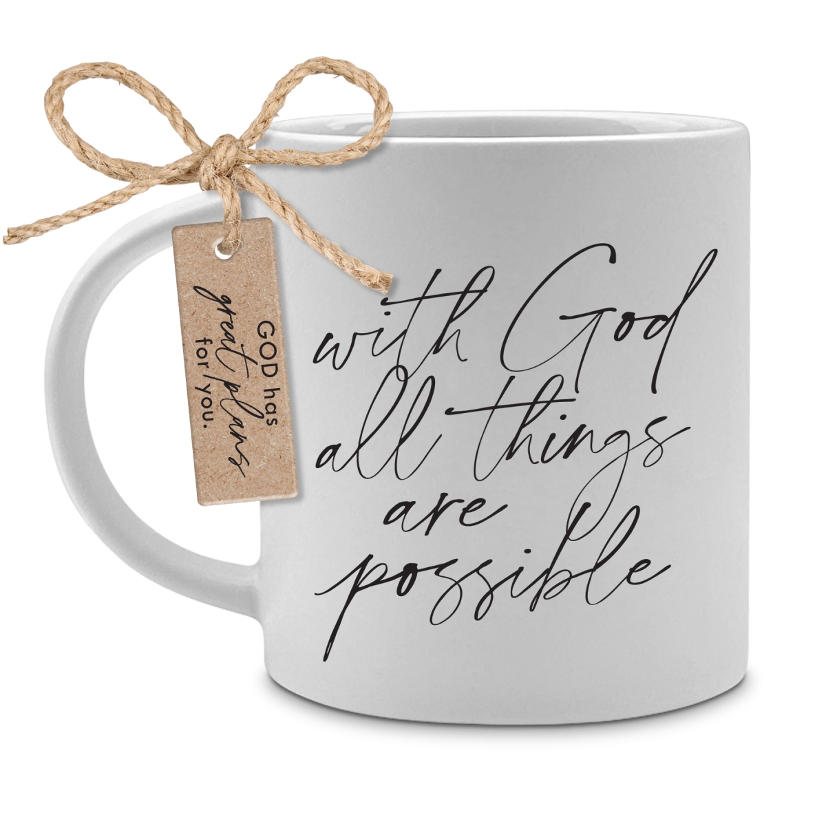 Picture of Dicksons 18486 Mug With God All Things Are Possible