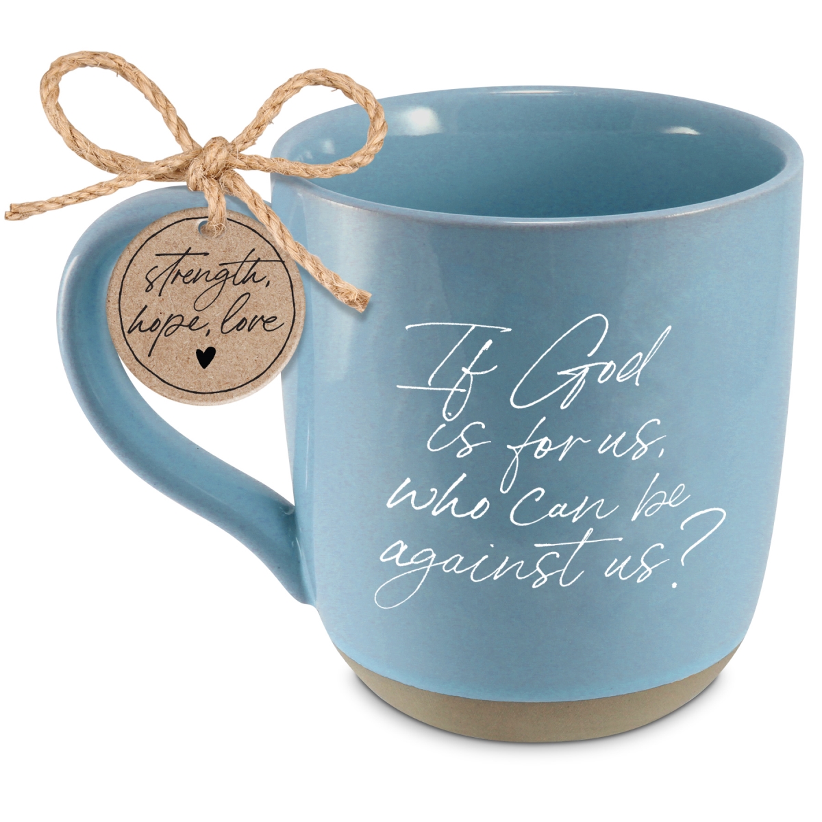 Picture of Dicksons 18429 Mug If God Is For Us Who Is Against Us