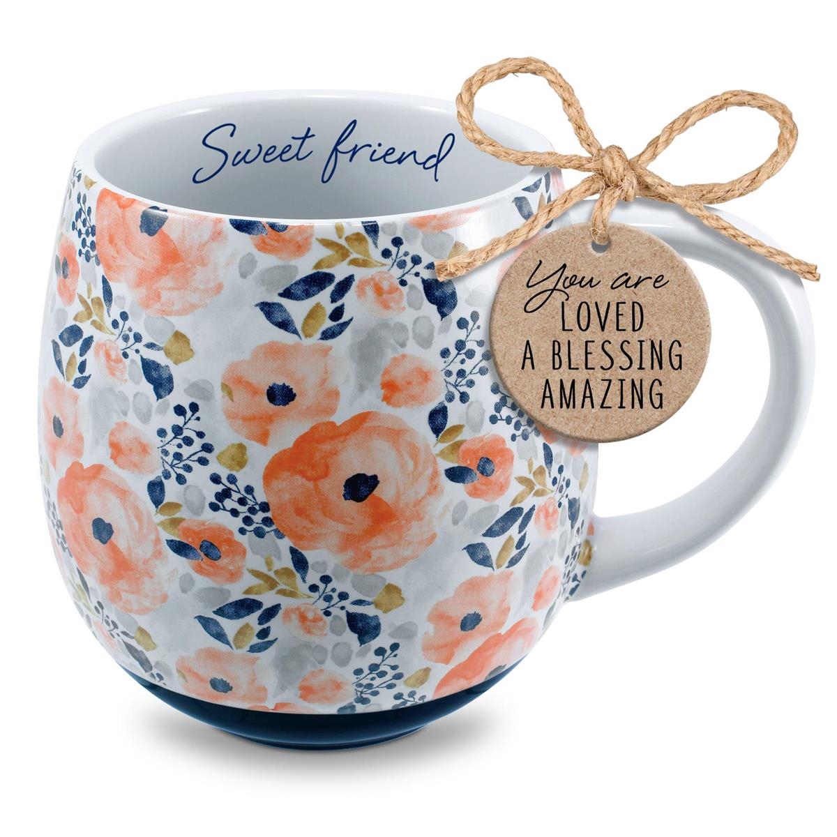 Picture of Dicksons Inc 18306 Coffee Mug Watercolors Sweet Friend 18Oz