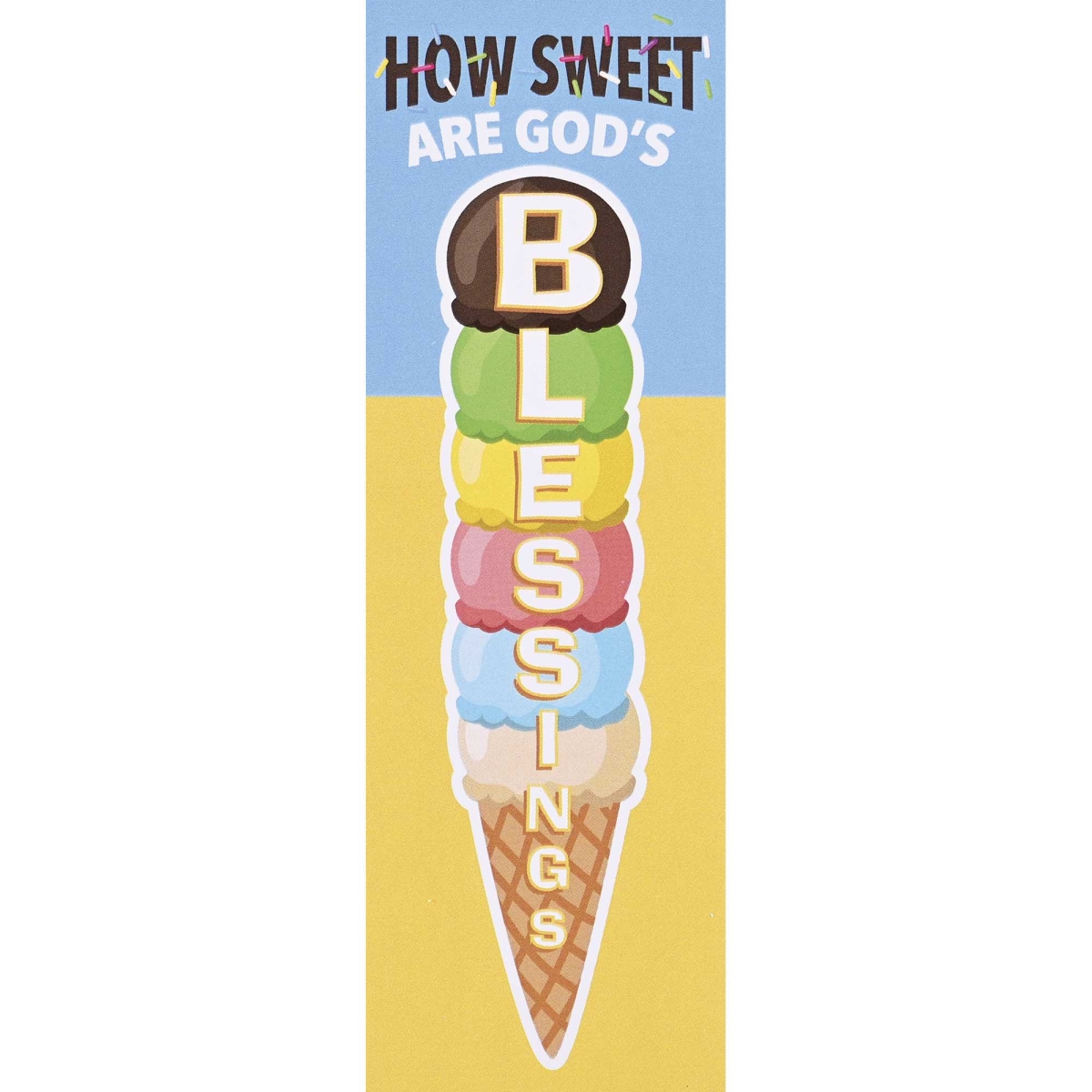 BKM-3254 Packaged Bookmarks How Sweet 2X6 12-Pk