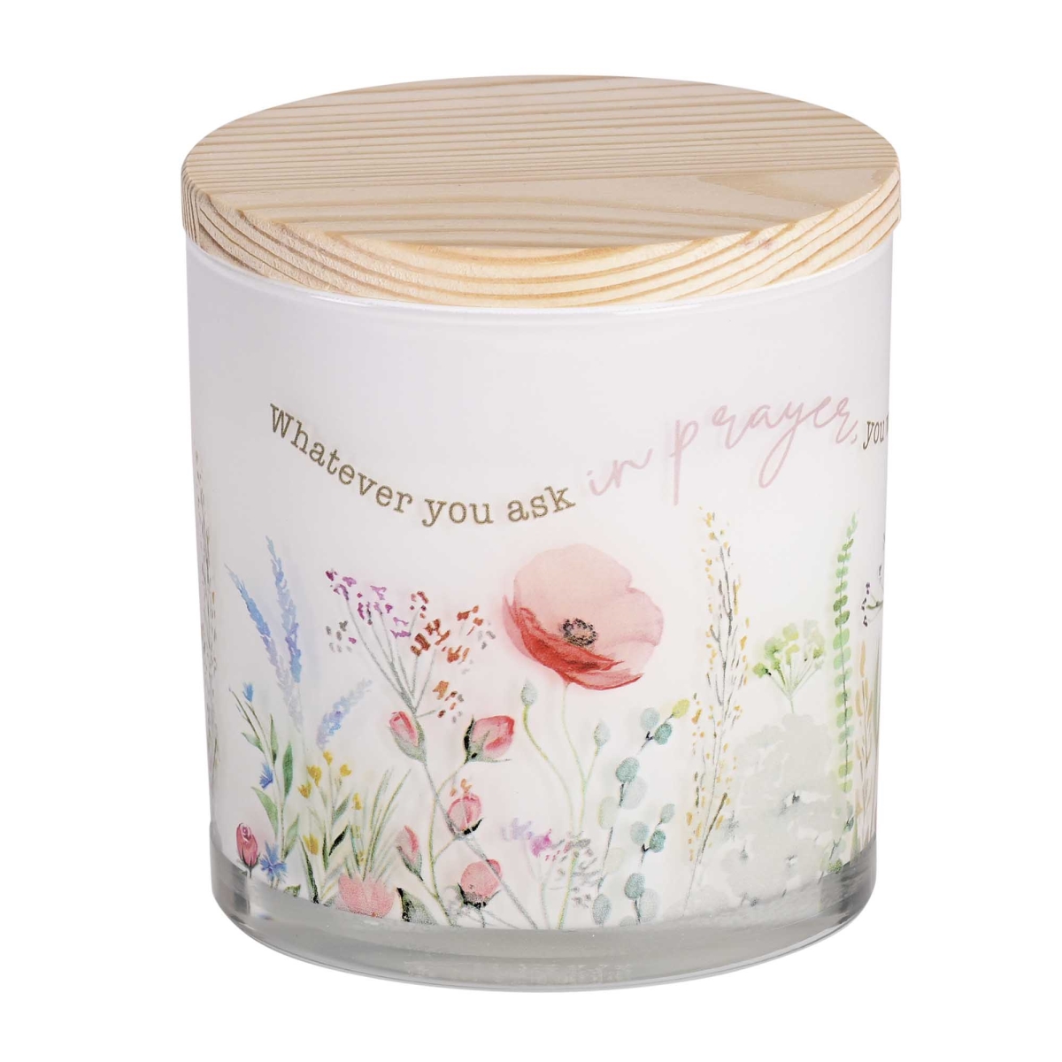 Picture of Dicksons CNDLG-4 Soy Candle Whatever You Ask In 13 Oz
