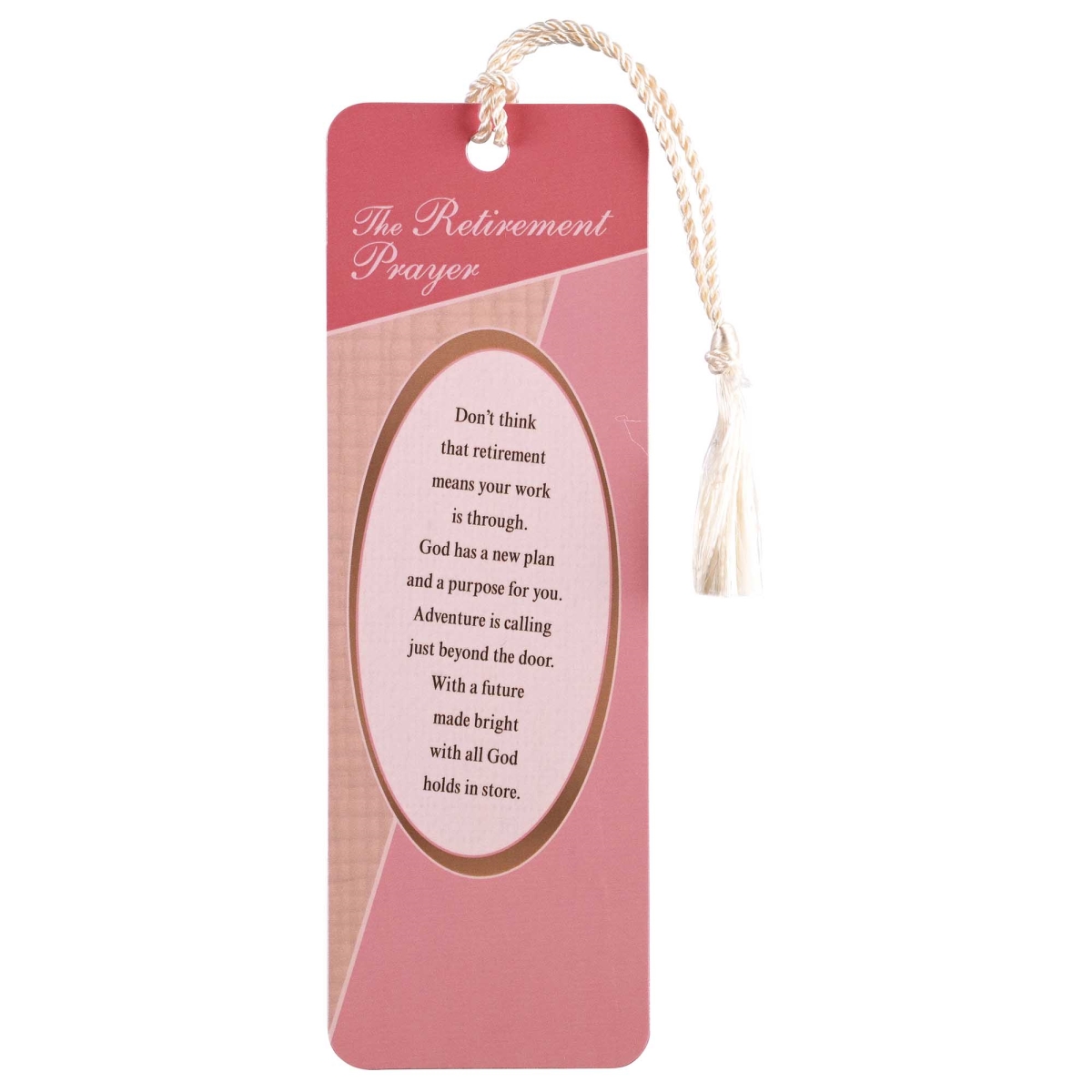 BKMTL-709 Tassel Bookmark Retirement Prayer- Women