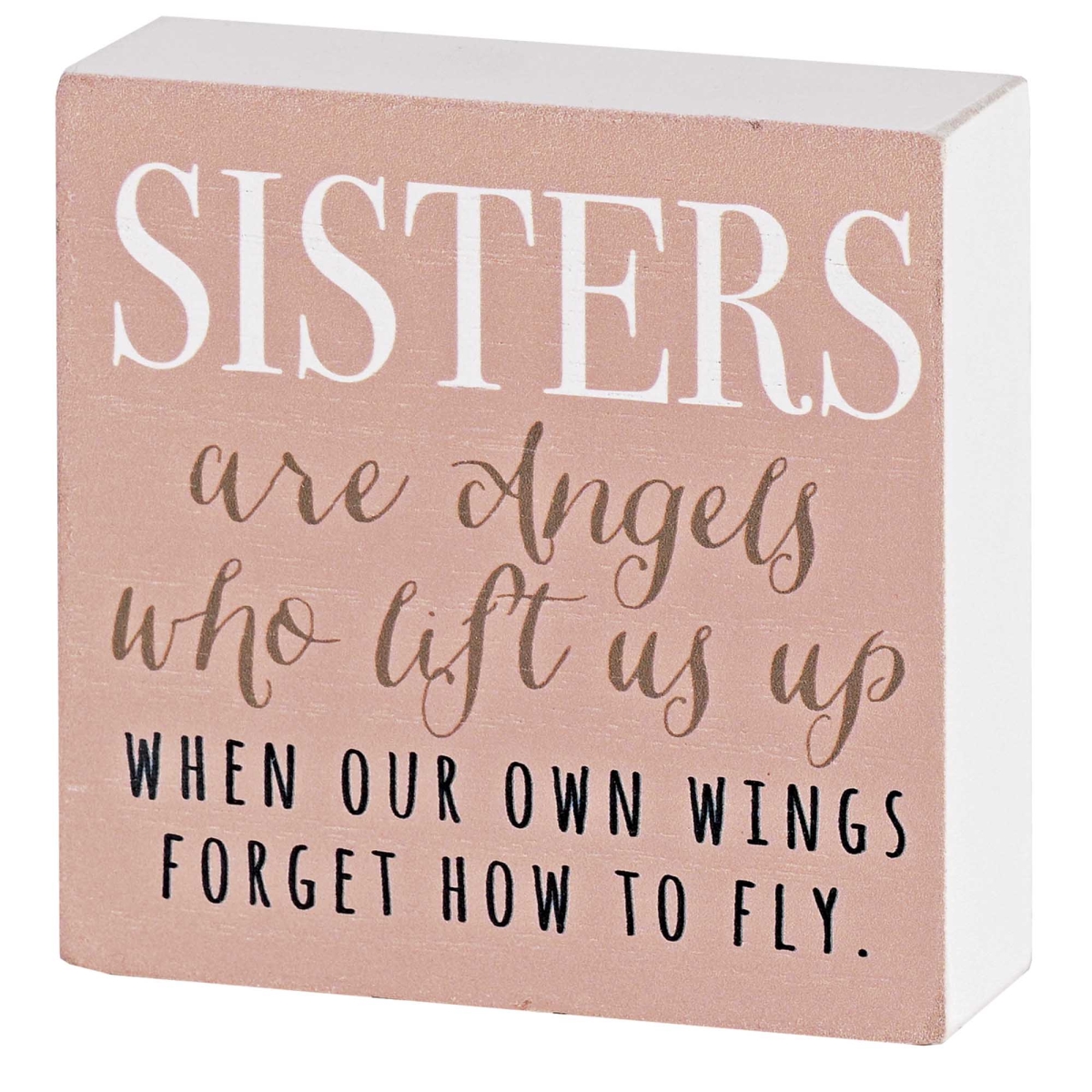 TPLK33-365 Tabletop Plaque Sisters 3X3