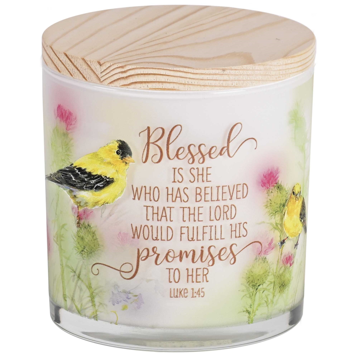 Picture of Dicksons CNDLG-31 Soy Candle Blessed Is She Who Has 13 Oz
