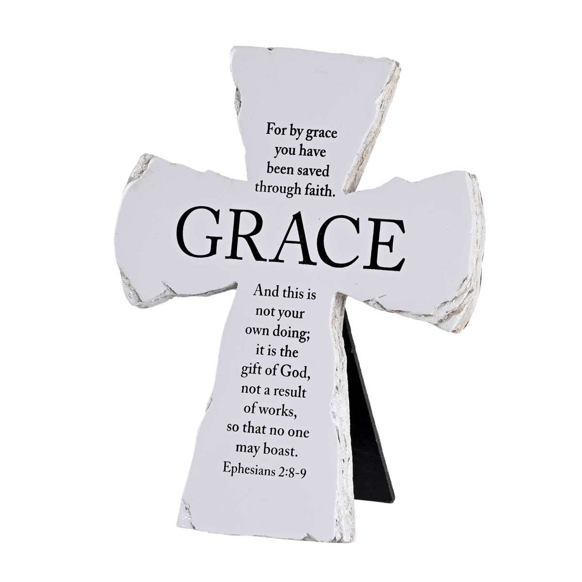 TTCR-3014 Tabletop Cross Grace Eph. 2:8-9 7H