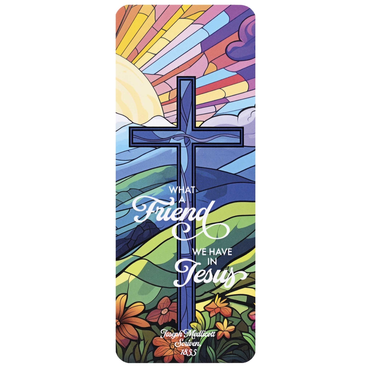 BKM-BC150 Bookcard What A Friend We Have In Jesus