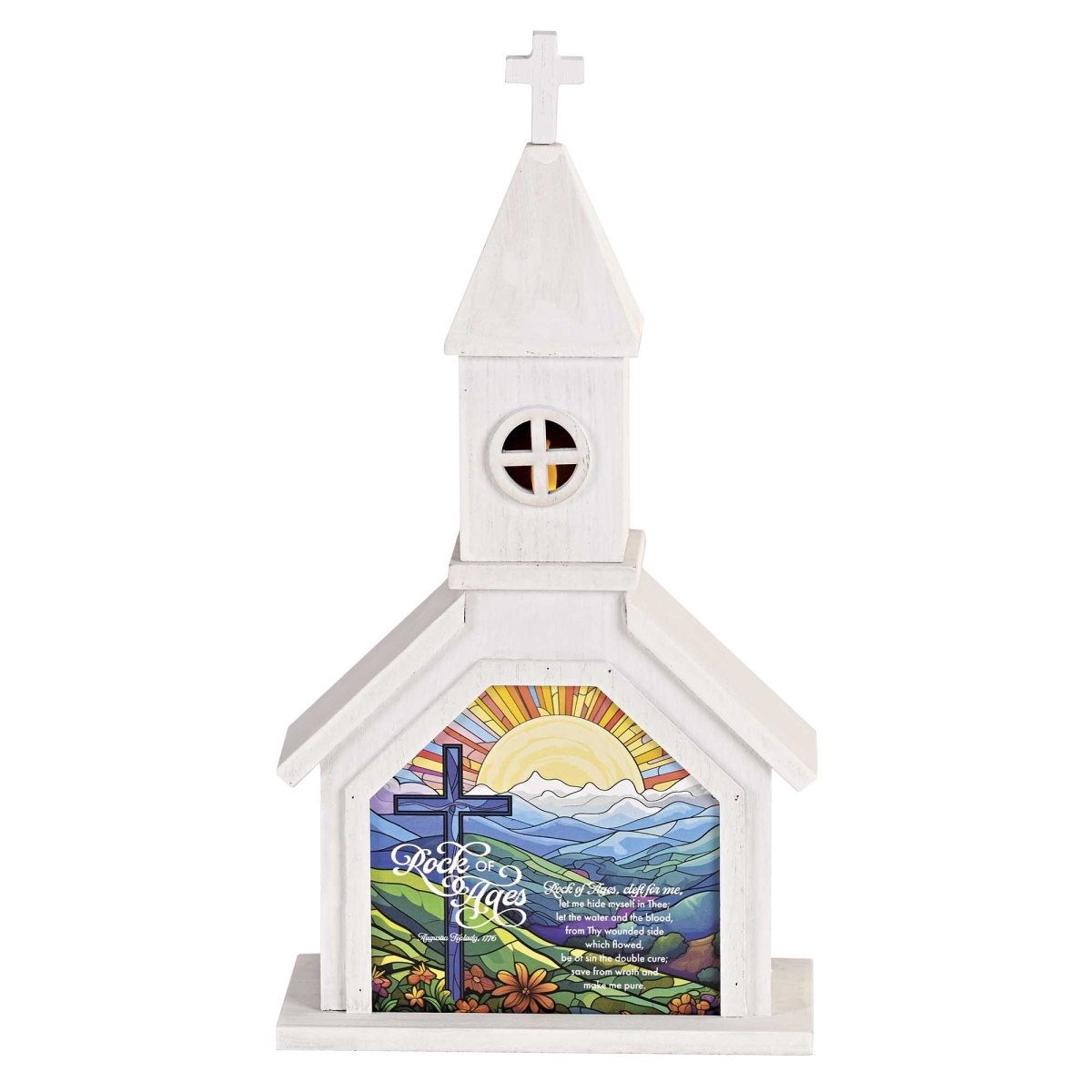 Picture of Dicksons FIGREW-300 Church Figurine Rock Of Ages 14.5H
