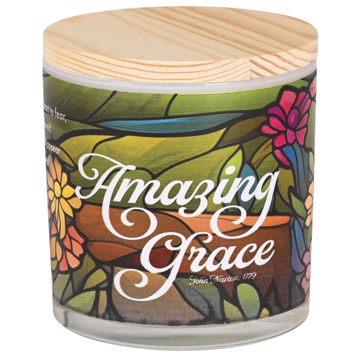 Picture of Dicksons CNDLG-15 Soy Candle Amazing Grace 13 Oz