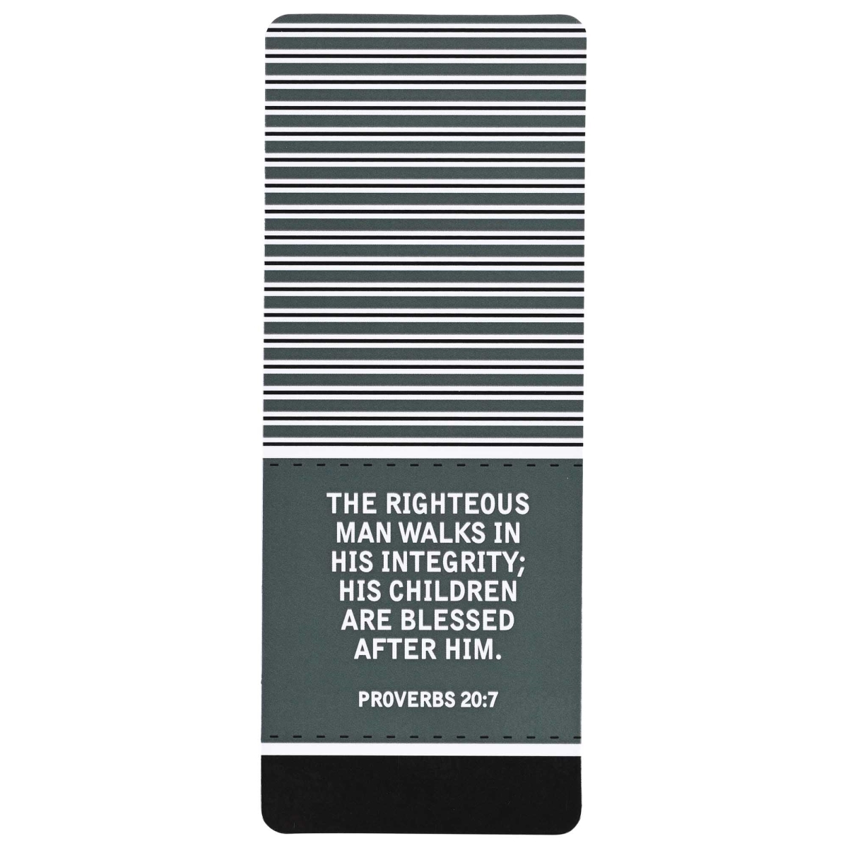 BKM-BC146 Bookcard The Righteous Man Walks In His