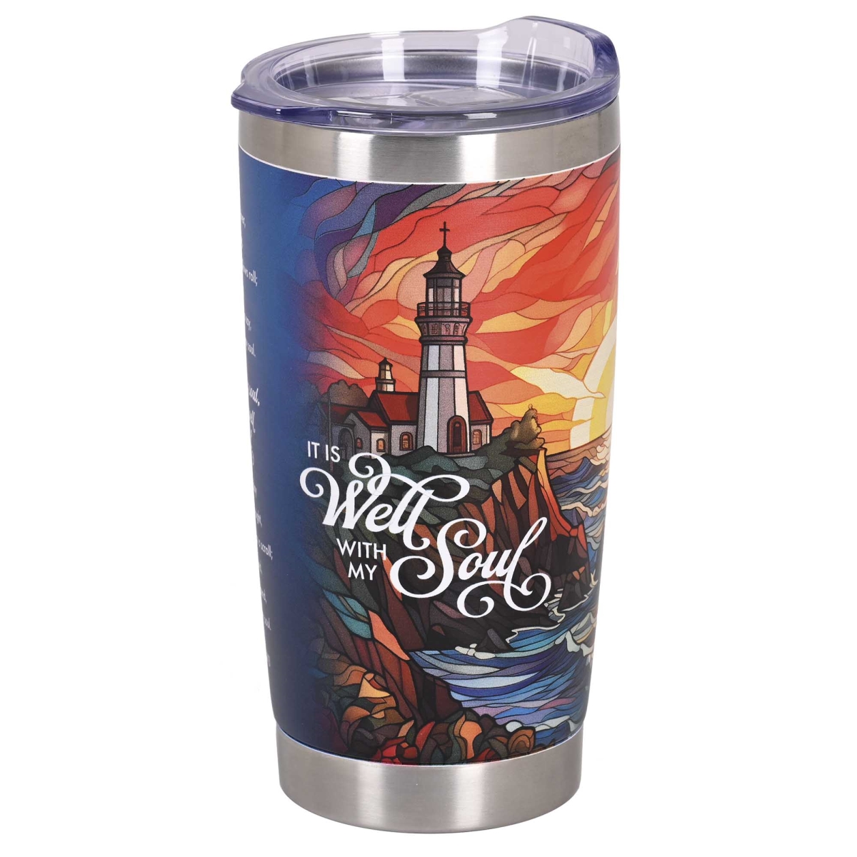 Picture of Dicksons SSTUMSS-10 Tumbler It Is Well With My Soul 20 Oz