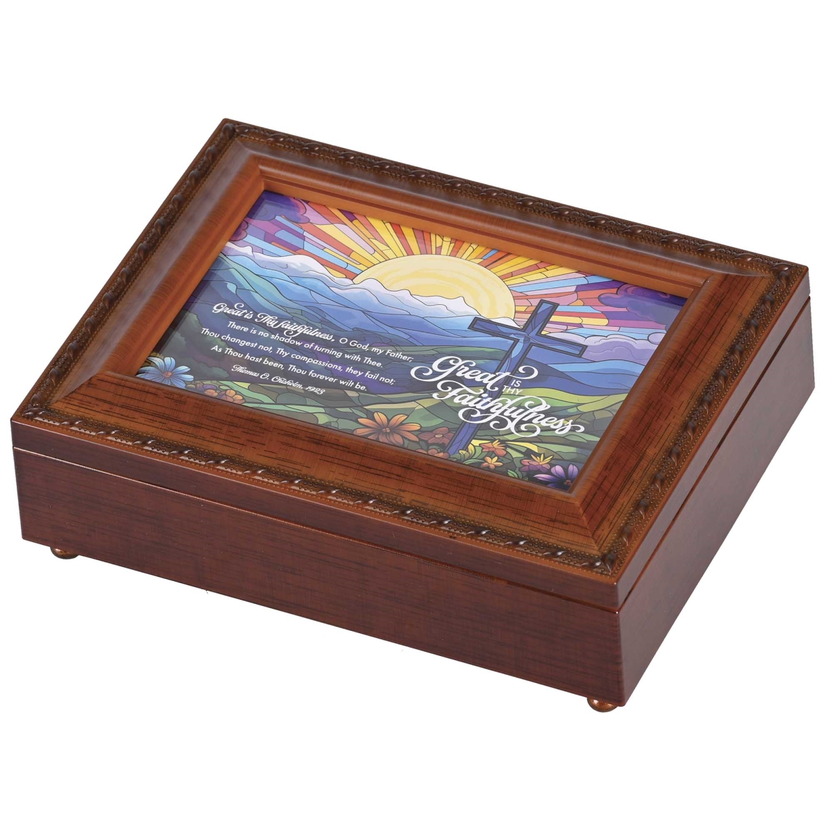BOXMBWG-123 Music Box Great Is Thy Faithfulness
