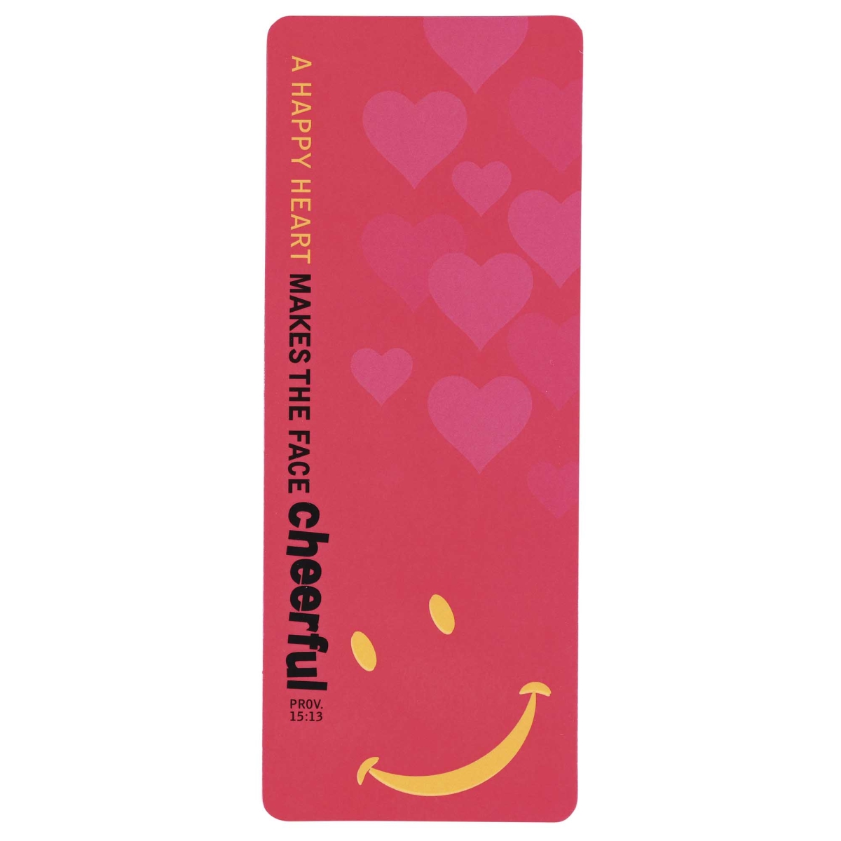 BKM-BC145 Bookcard A Happy Heart Make The Face
