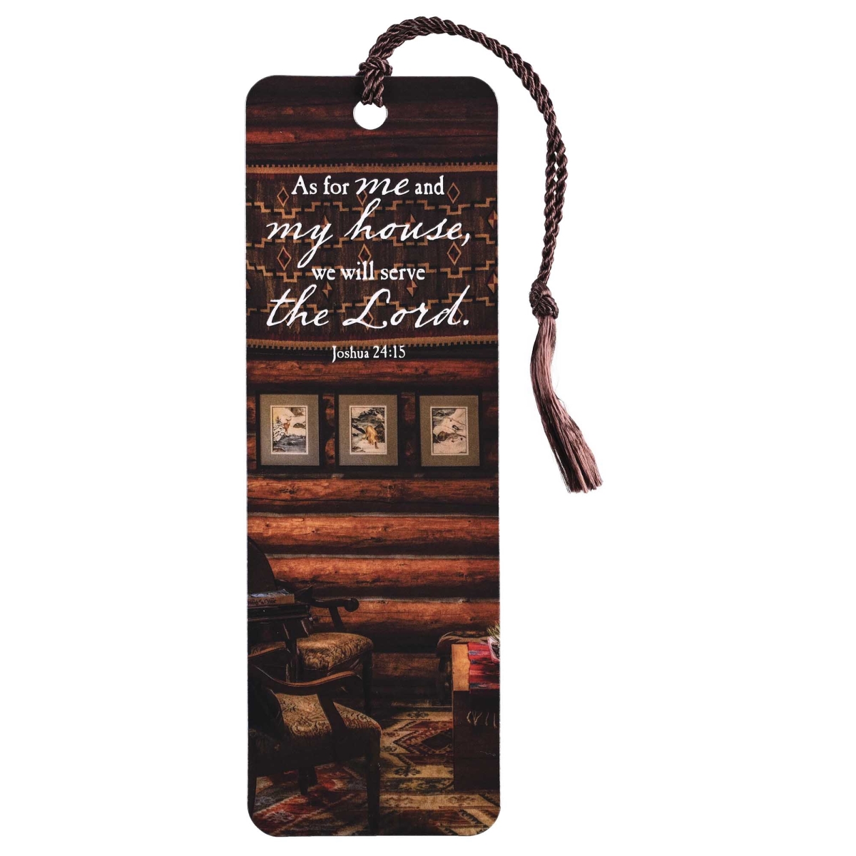 BKMTL-706 Tassel Bookmark As For Me And My House