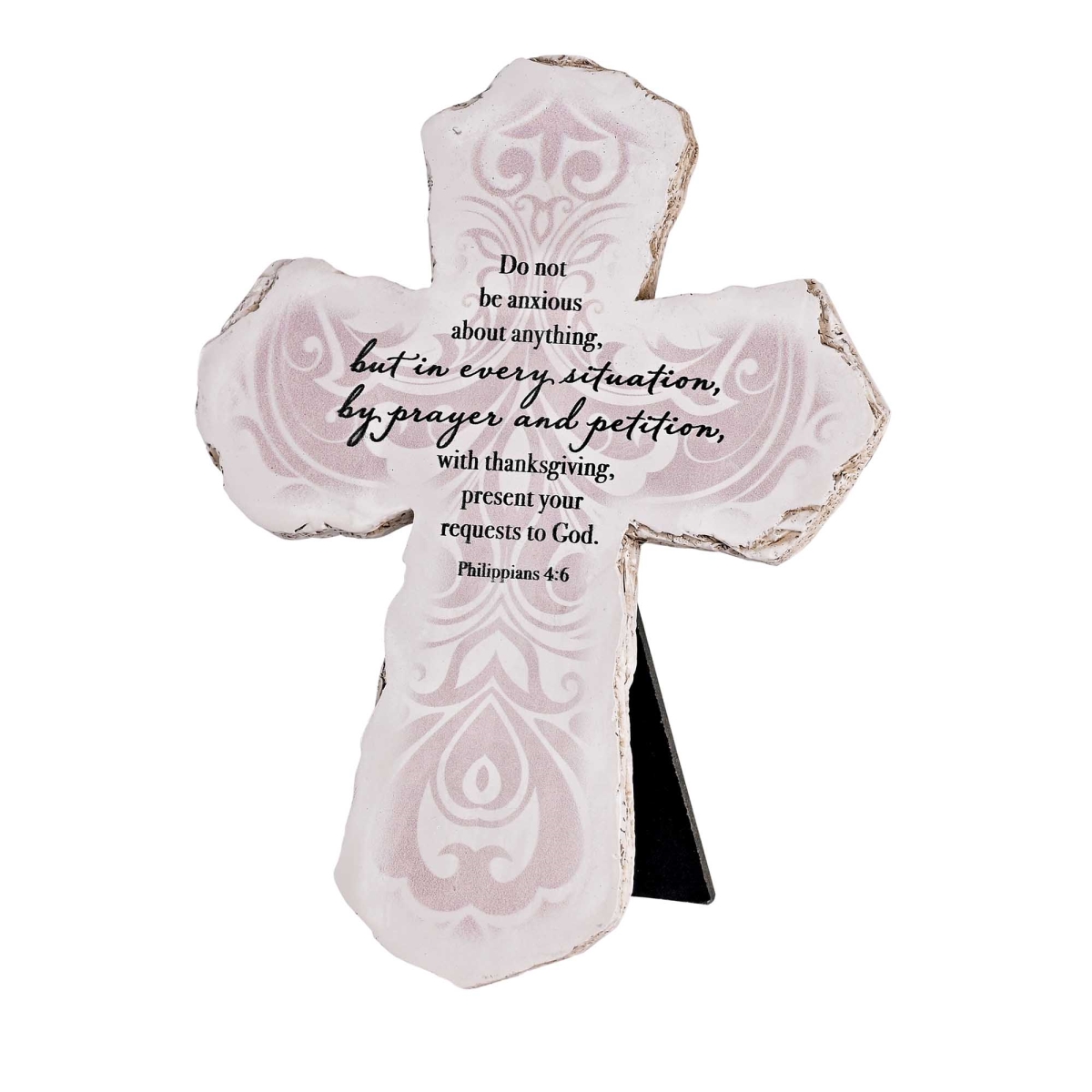 TTCR-3008 Tabletop Cross Do Not Be Anxious 7H