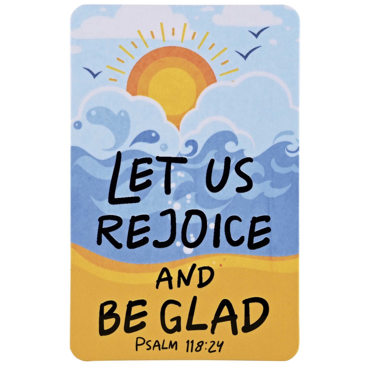 BKMPK-688 Pocketcard Let Us Rejoice And Be Glad