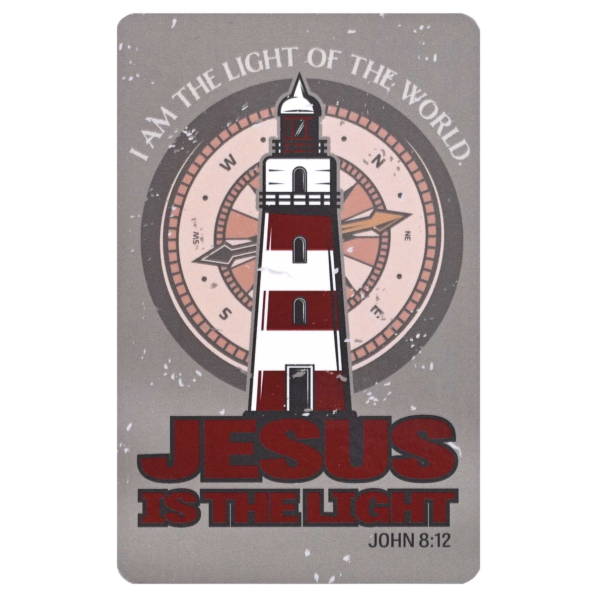 BKMPK-710 Pocketcard Lighthouse I Am The Light
