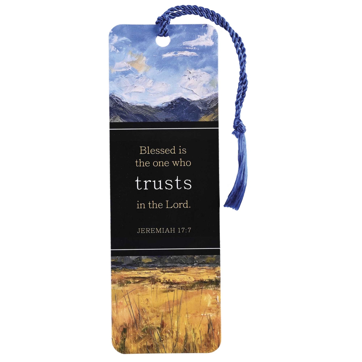 BKMTL-670 Tassel Bookmark Blessed Is The One