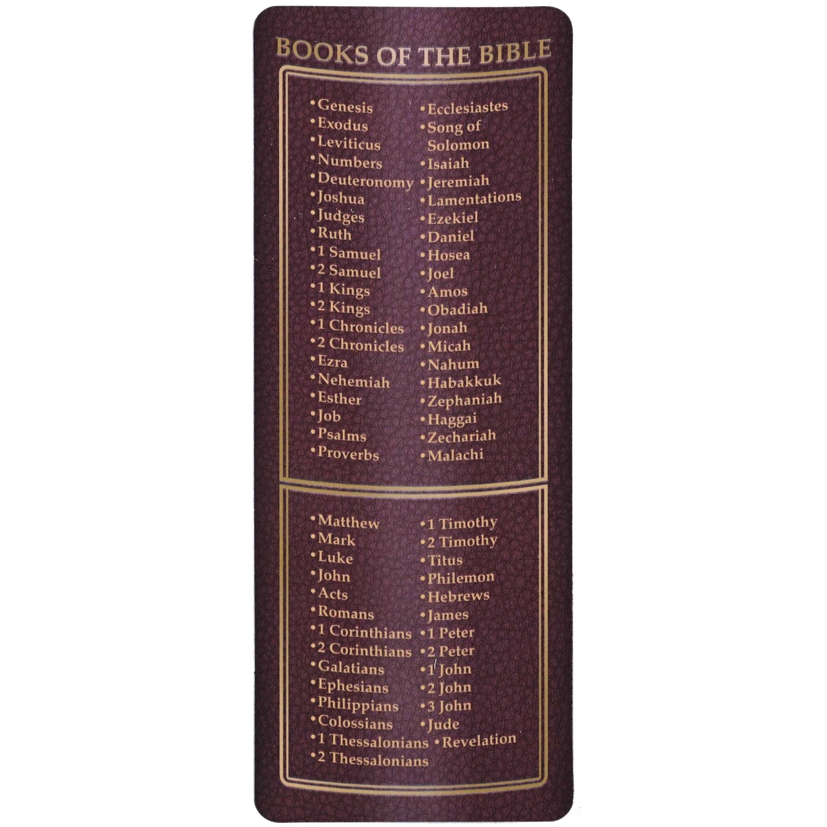 BKM-BC149 Bookcard Books Of The Bible