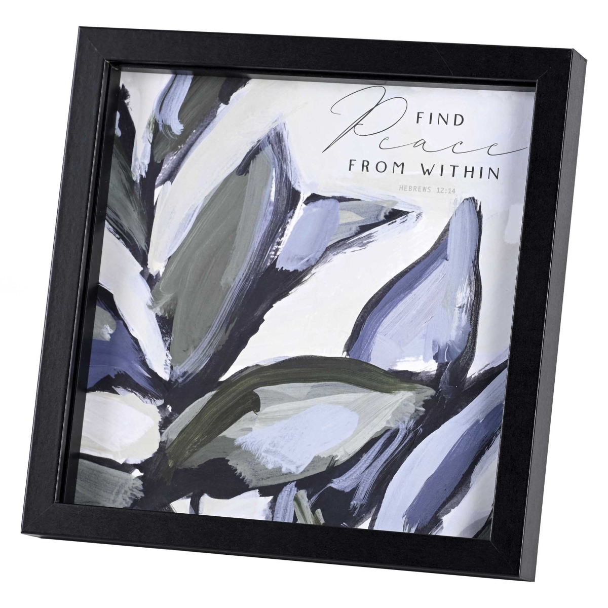 FRMWDBL-1010-4 Framed Art Find Peace From Within