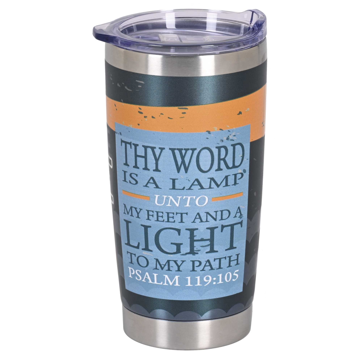 Picture of Dicksons SSTUMSS-8 Tumbler Lighthouse Your Word Is A 20 Oz