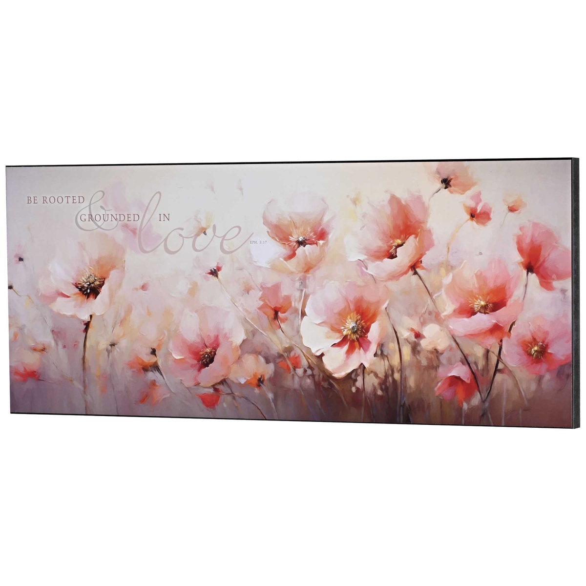 PLK2410-442 Wall Plaque Be Rooted & Grounded In