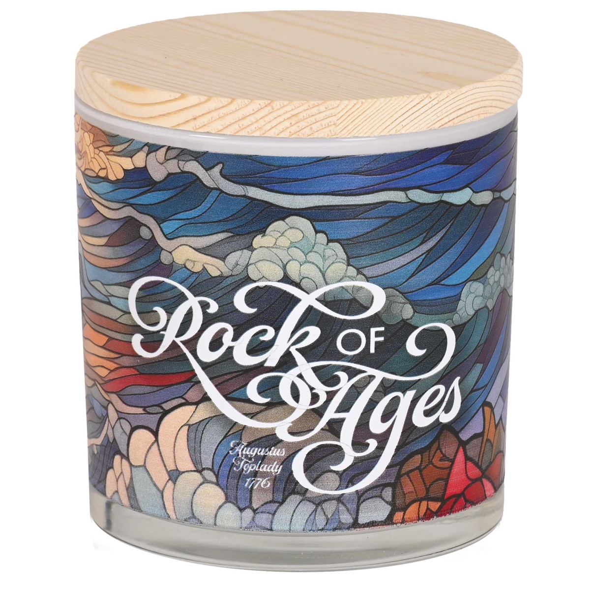 Picture of Dicksons CNDLG-17 Soy Candle Rock Of Ages 13 Oz