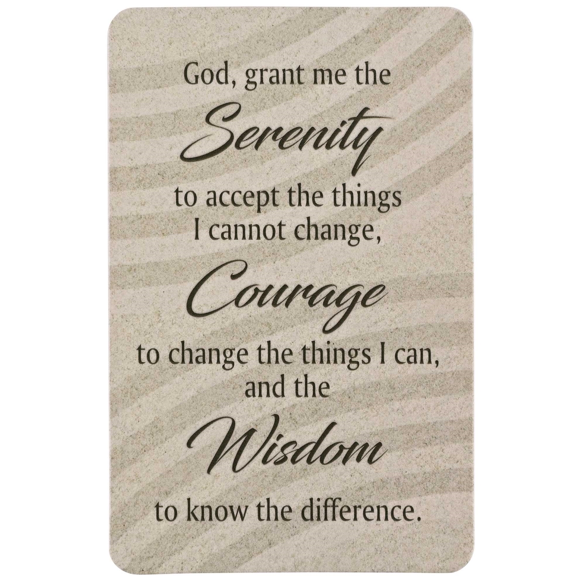 BKMPK707 Pocketcard Serenity Prayer