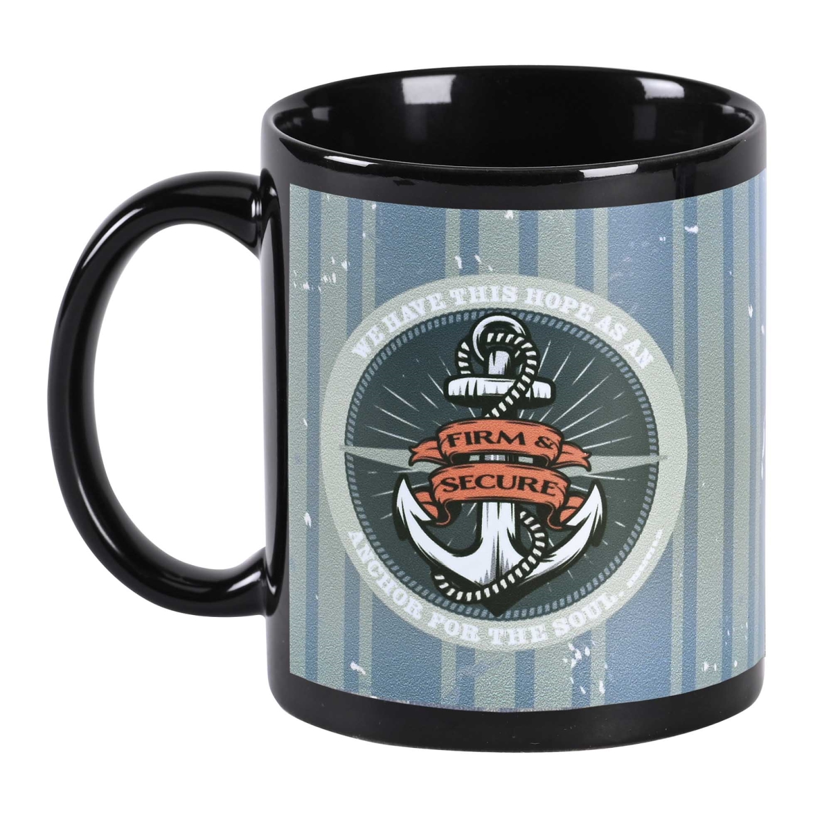 Picture of Dicksons MUG-1218 Black Mug Anchor We Have This Hope
