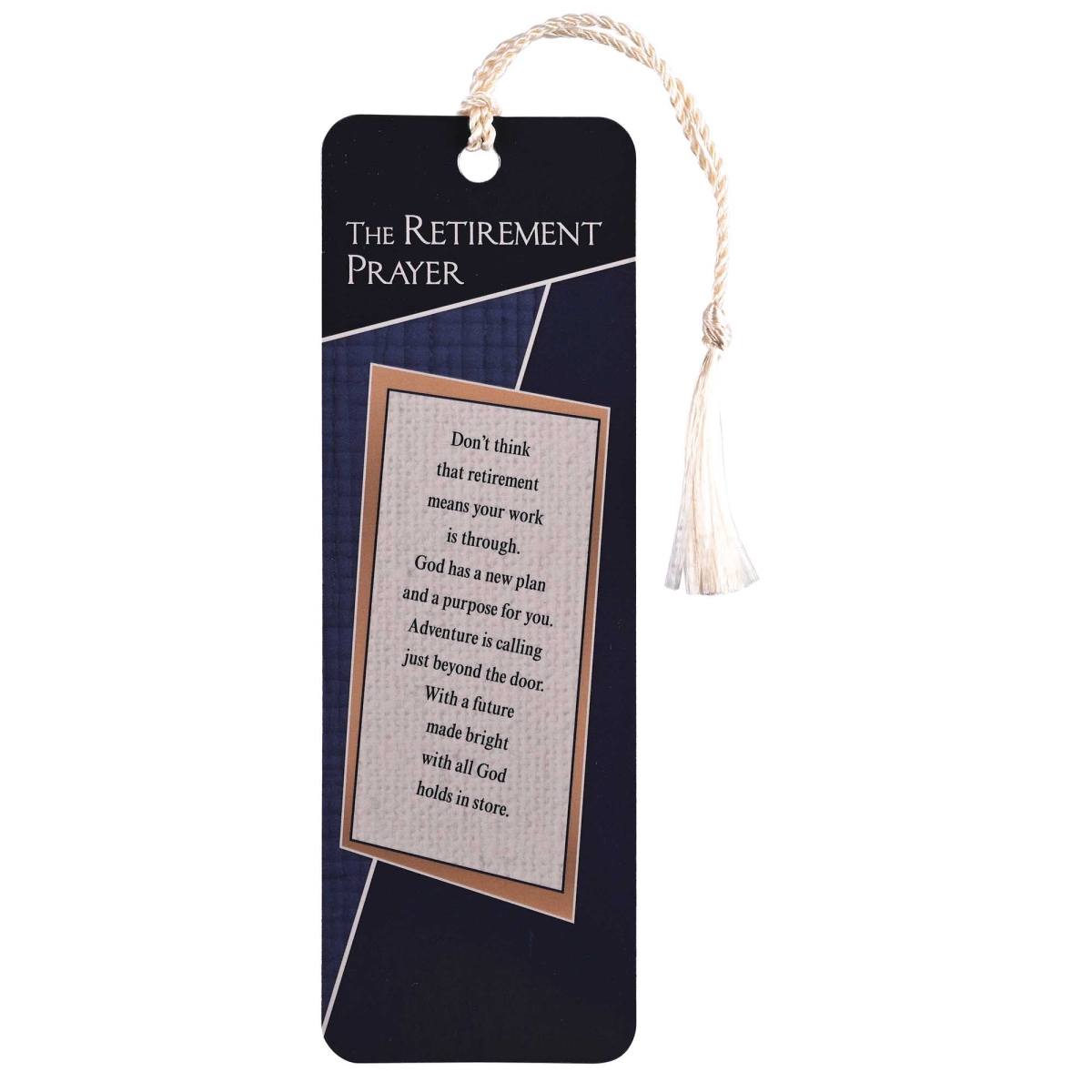 BKMTL-708 Tassel Bookmark Retirement Prayer - Men