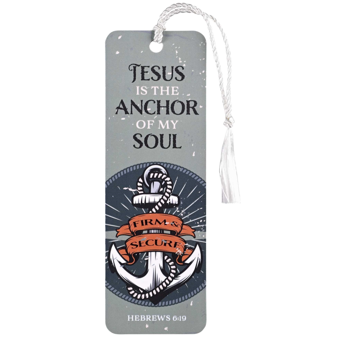 BKMTL-710 Tassel Bookmark Jesus Is The Anchor