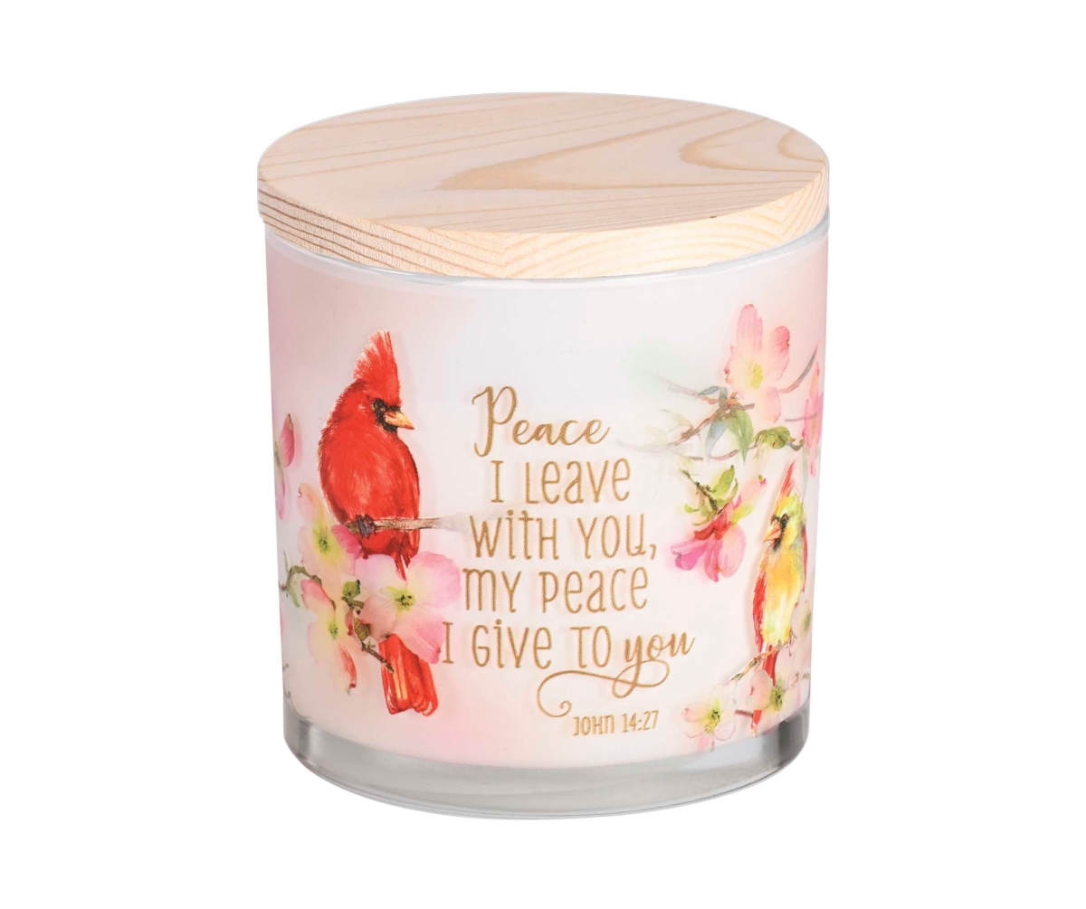 Picture of Dicksons CNDLG-14 Soy Candle Peace I Leave With You 13 Oz