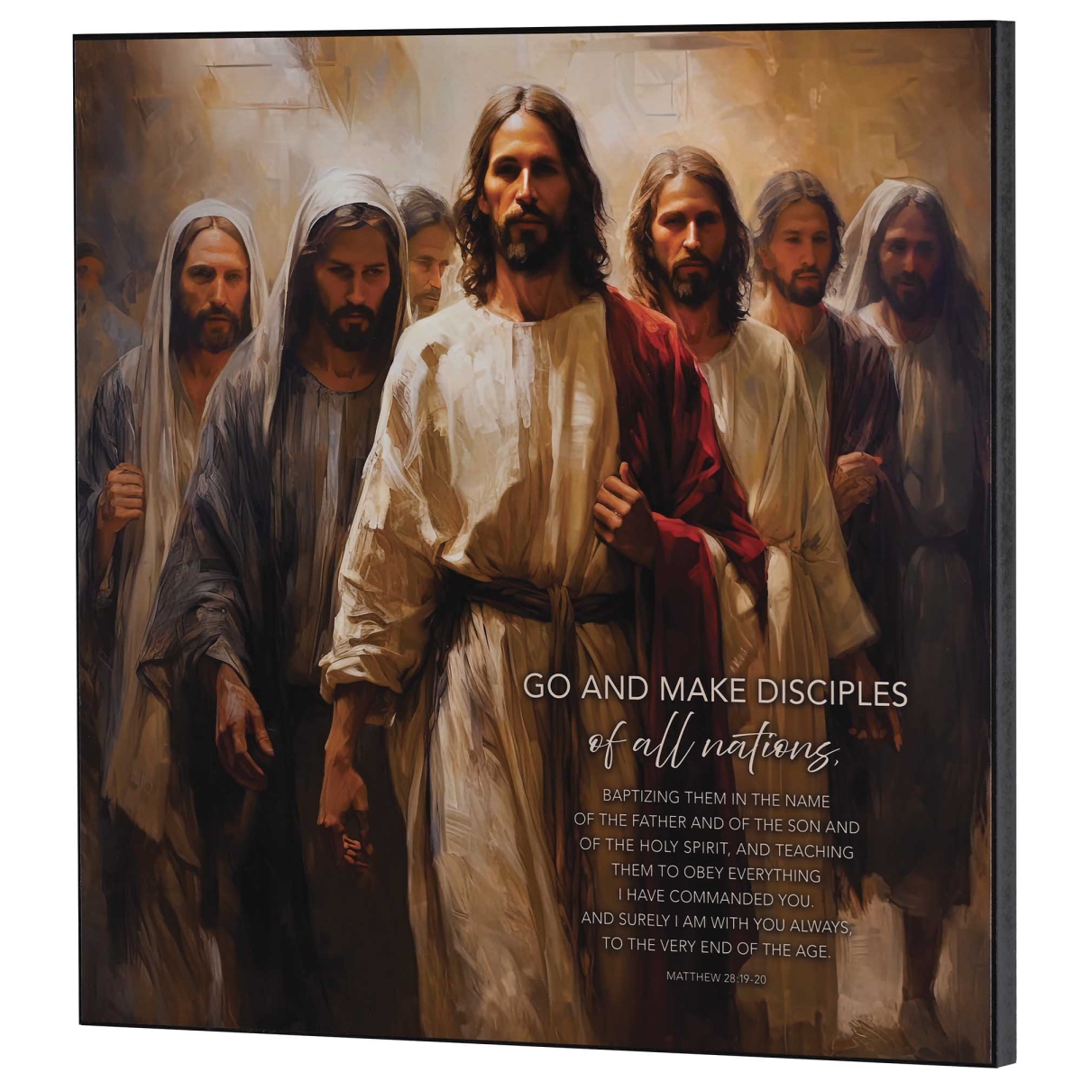 PLK1515-436 Wall Plaque Go And Make Disciples