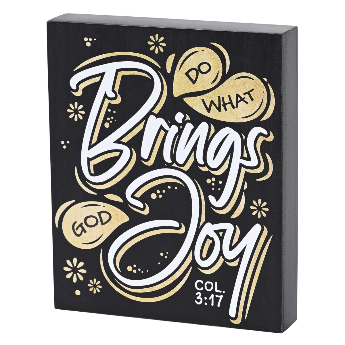 TPLK810-106 Tabletop Plaque Do What Brings God Joy