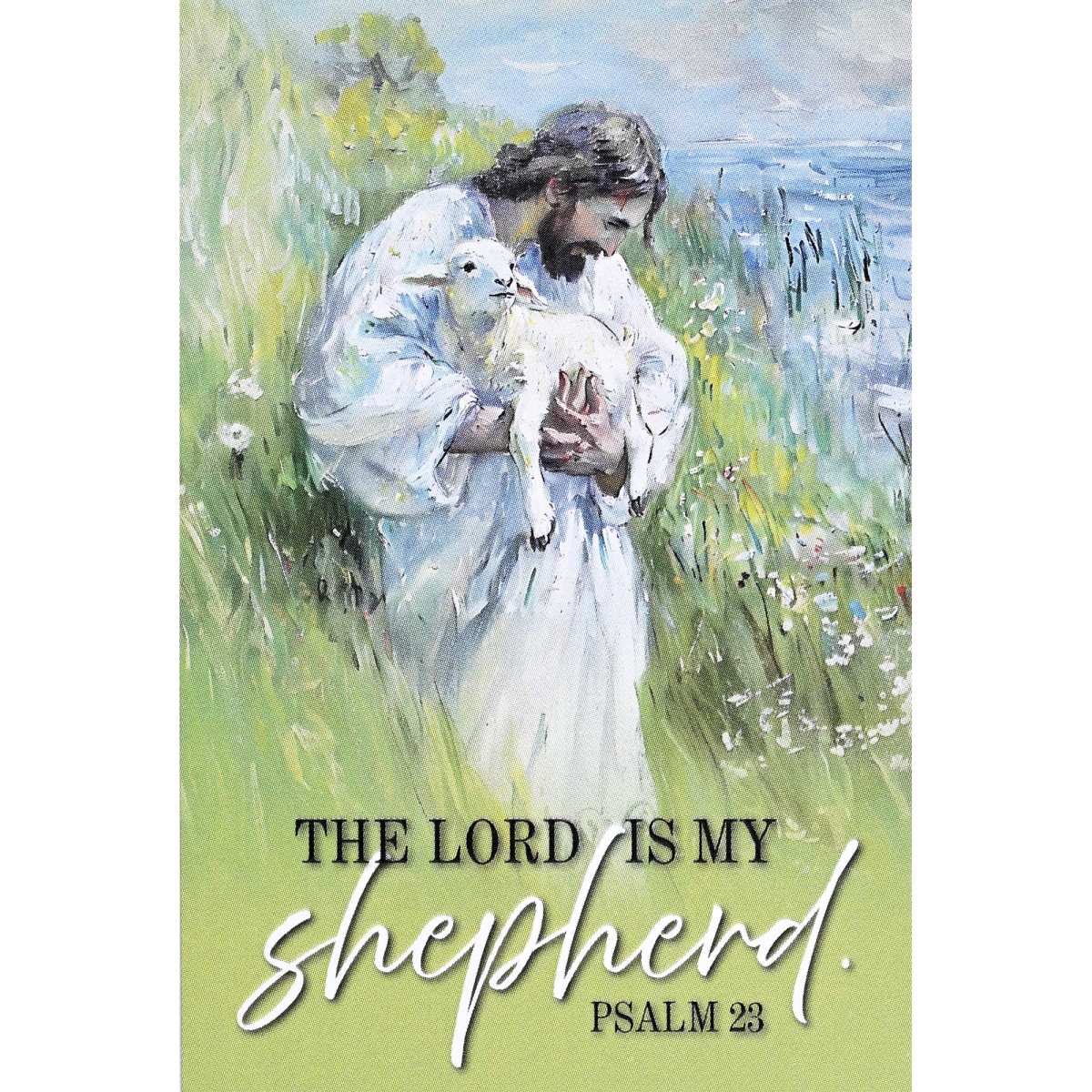 IBB-317 Itty Bitty Card The Lord Is My Shepherd