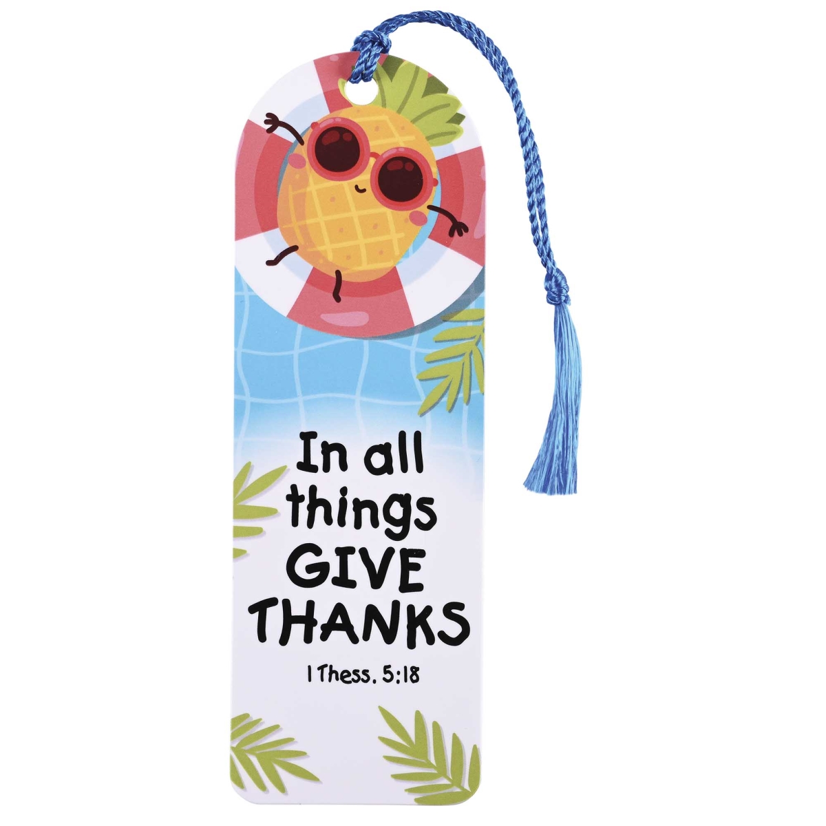 BKMTL-677 Tassel Bookmark In All Things Give