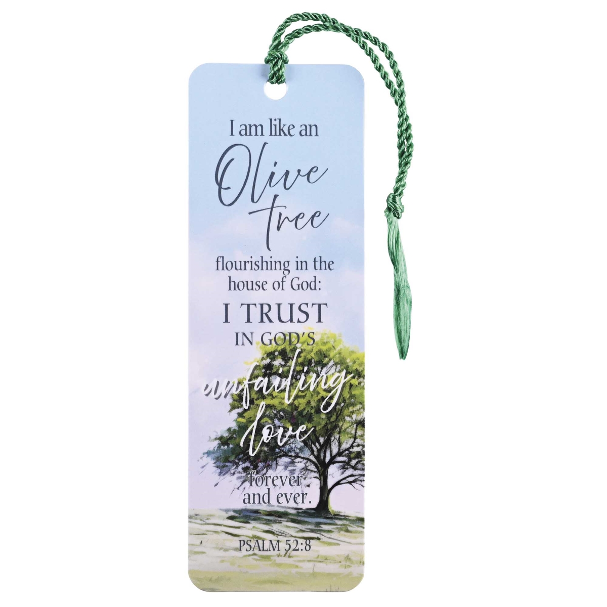 BKMTL-659 Tassel Bookmark I Am Like An Olive Tree