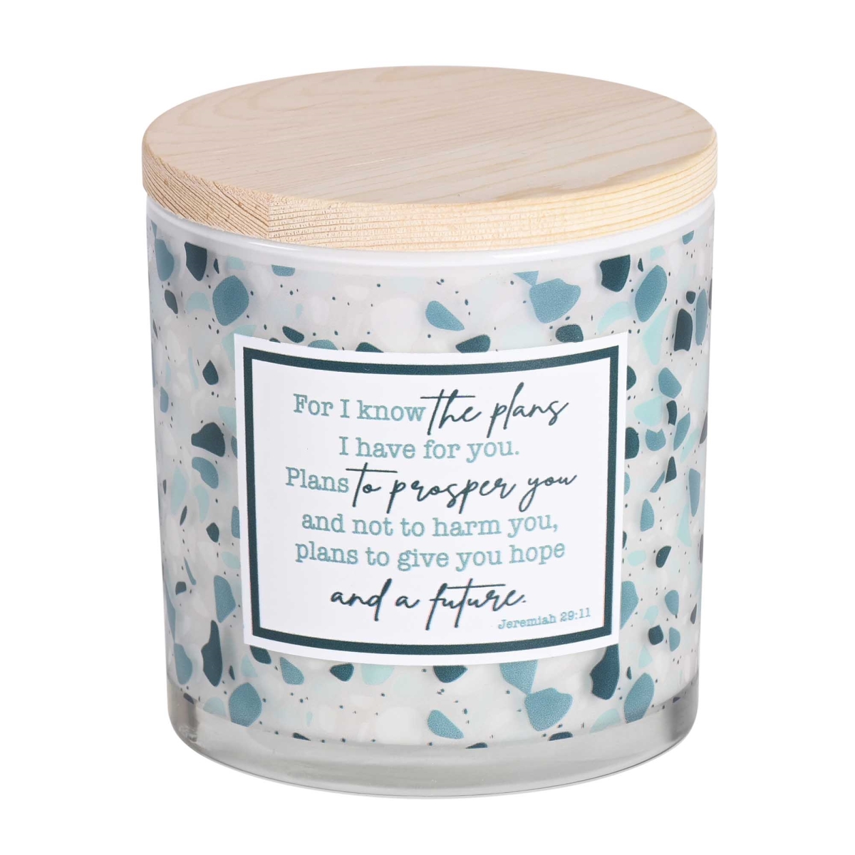 CNDLG-3 Soy Candle I Know The Plans I Have 13 Oz