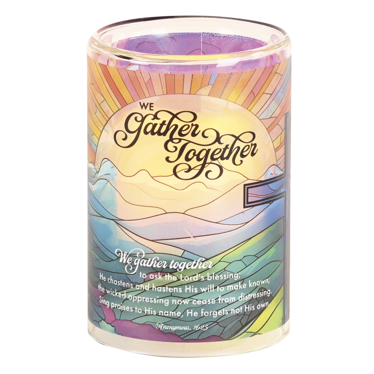 DGCH-06-1 Candleholder We Gather Together 6H