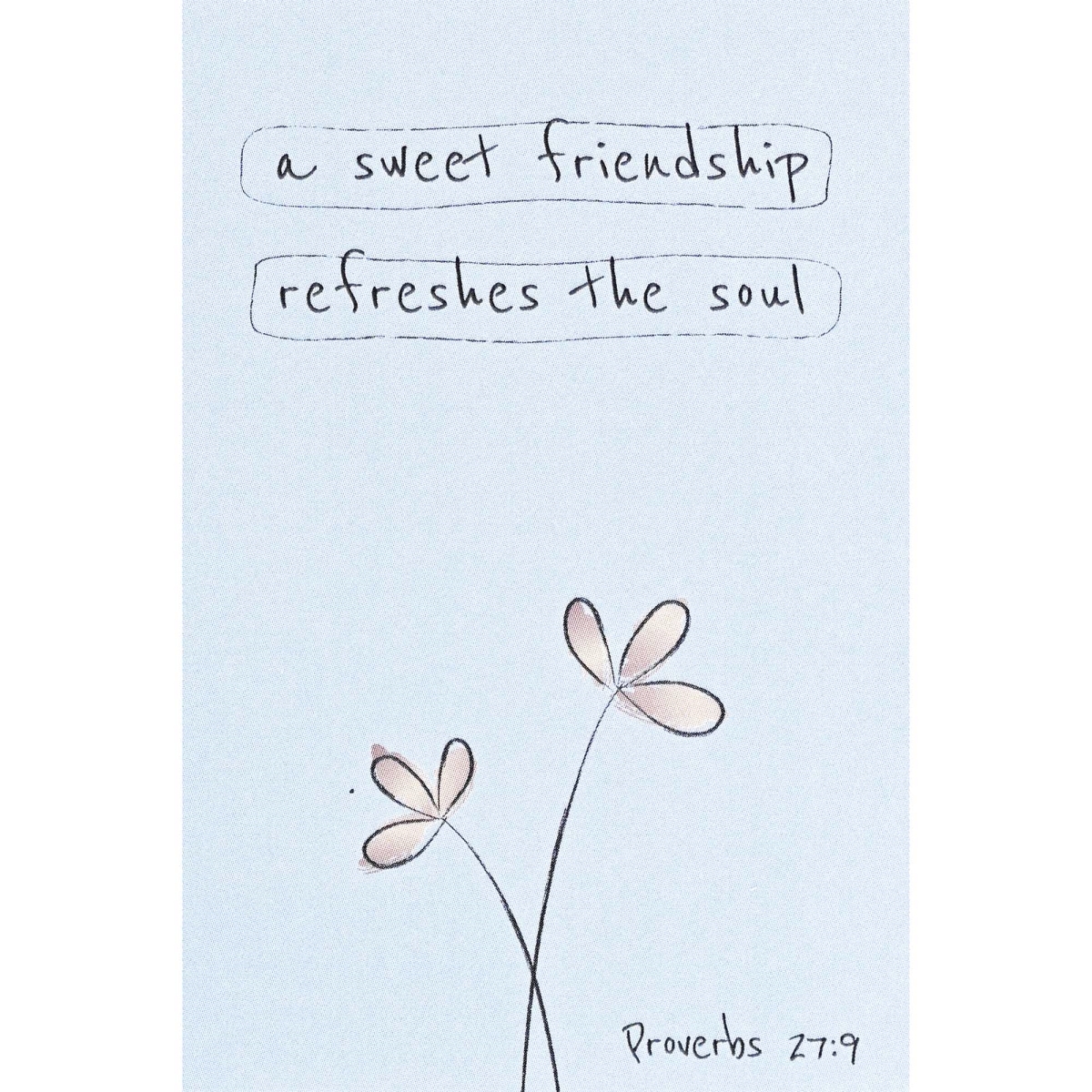 IBB-322 Itty Bitty Card A Sweet Friendship