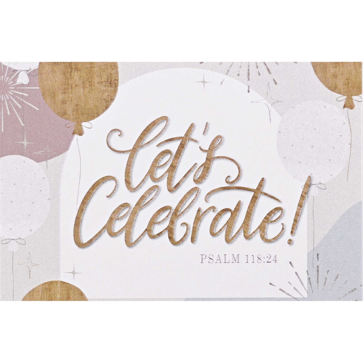 IBB-324 Itty Bitty Card Let Us Celebrate
