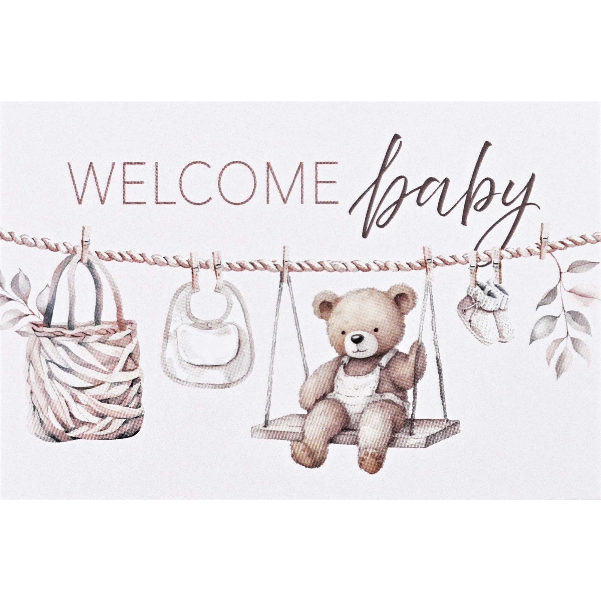 IBB-325 Itty Bitty Card Welcome Baby
