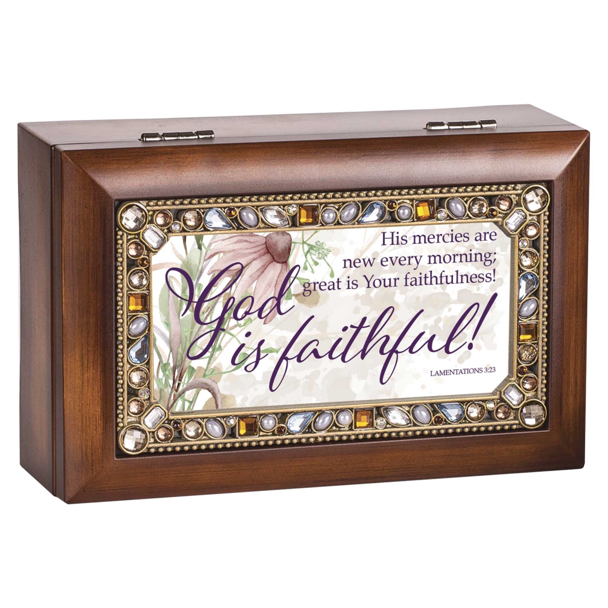 PJ341SW Petite Music Box His Mercies Are