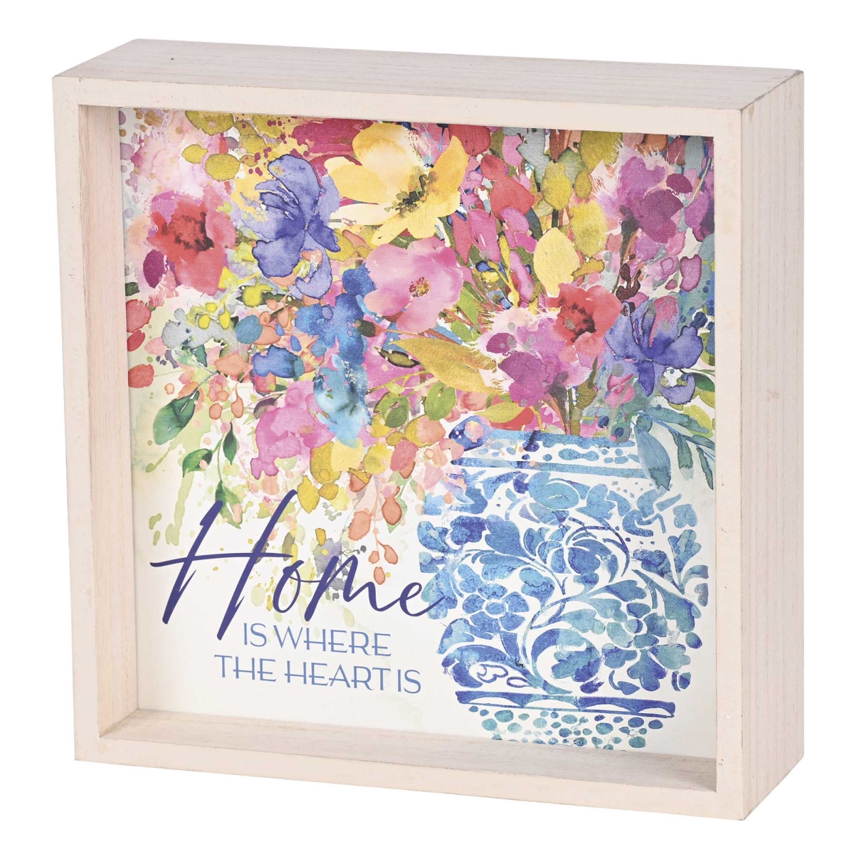 ETTP9-1 Two-Sided Art Home Is Where The Heart Is