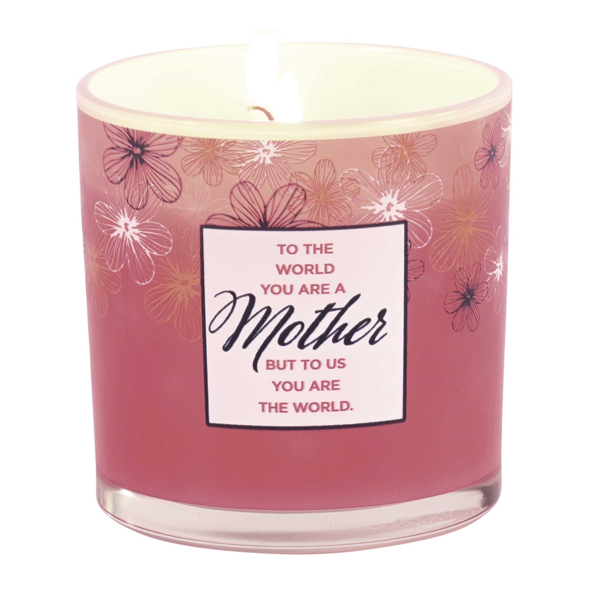 ECNDLG-6 Soy Candle To The World You Are A 13 Oz