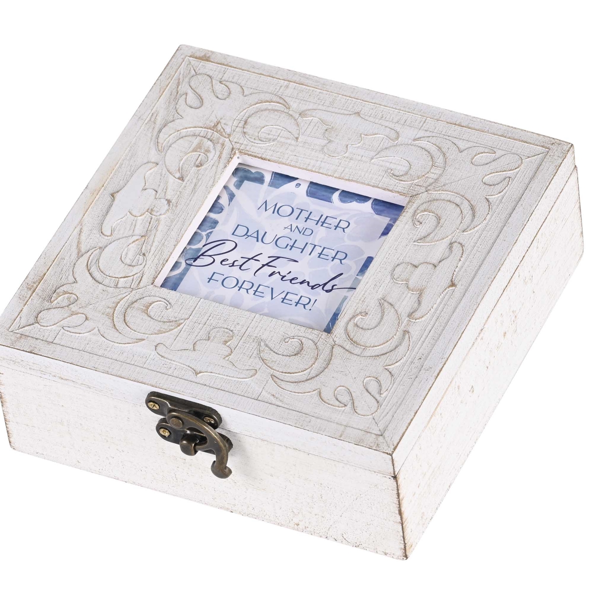Picture of Dicksons PWM27WH Petite Music Box Mother And Daughter