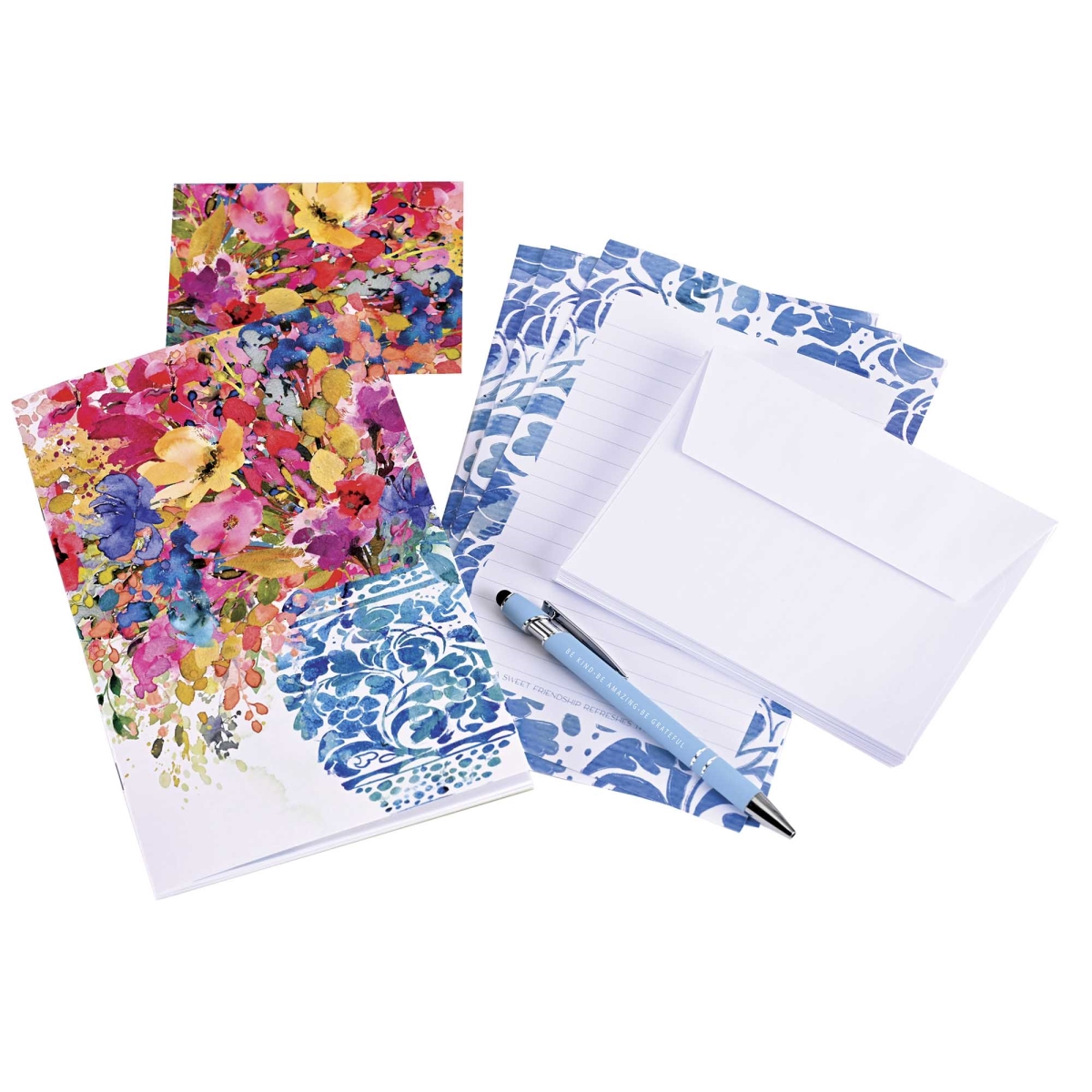 JSPACK-2 Journal Stationery Set Floral